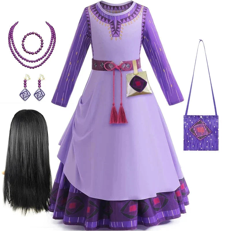 Vestido Princesa Asha Luxo - Wish