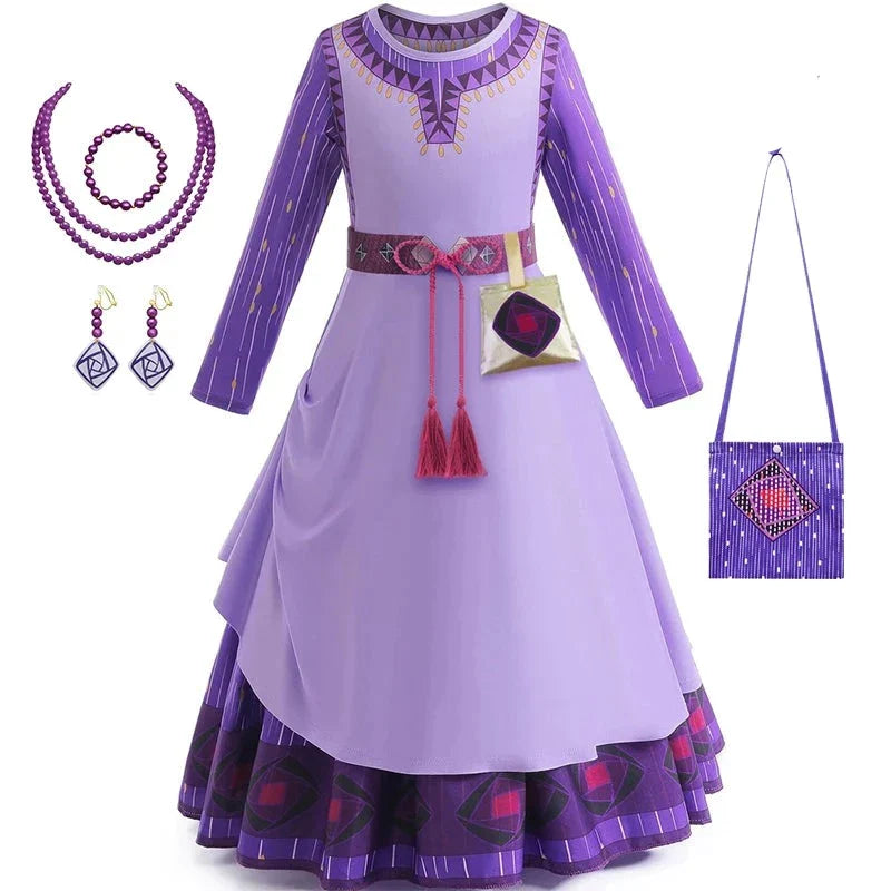 Vestido Princesa Asha Luxo - Wish