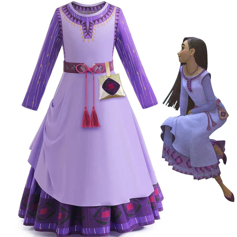 Vestido Princesa Asha Luxo - Wish