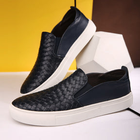 Tênis Casual de Couro - Slip On 2023