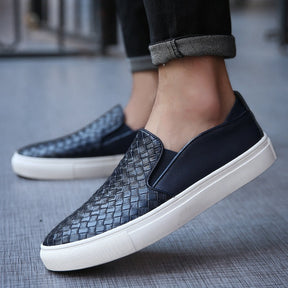 Tênis Casual de Couro - Slip On 2023