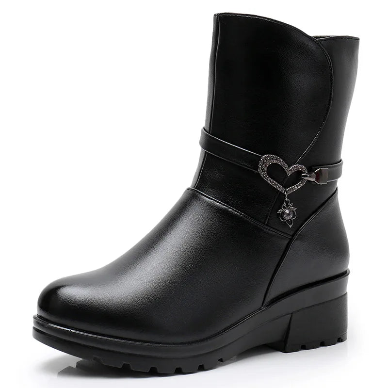 Bota de Inverno Impermeável Térmica -  Confort