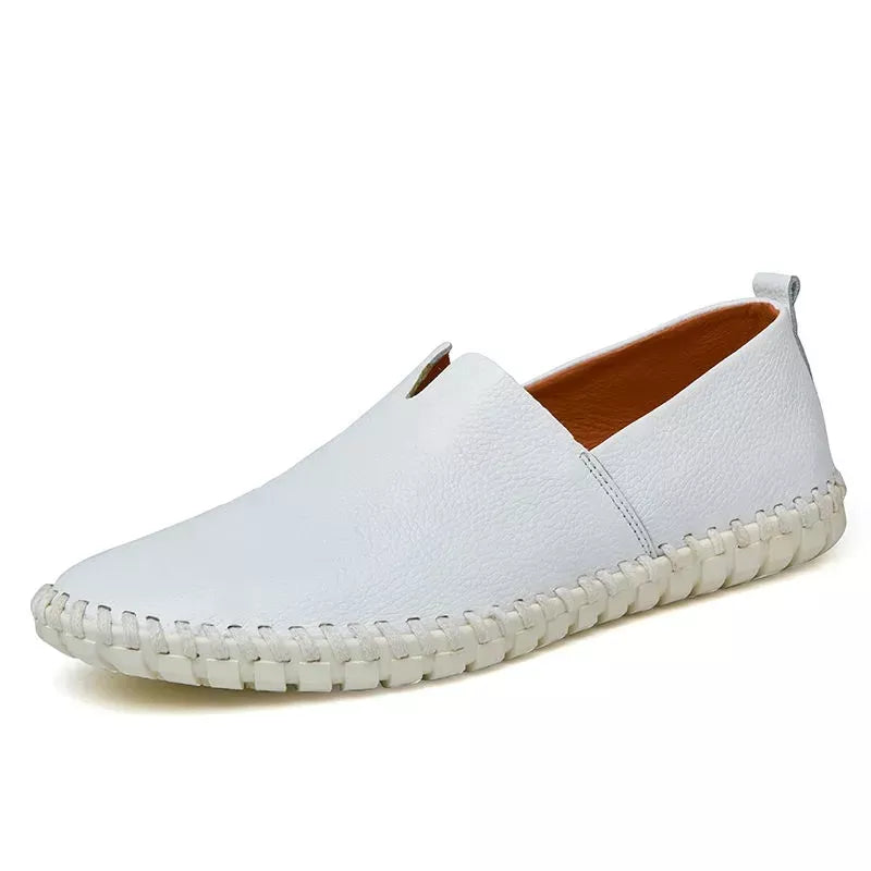 Mocassim de Couro Casual Minimal