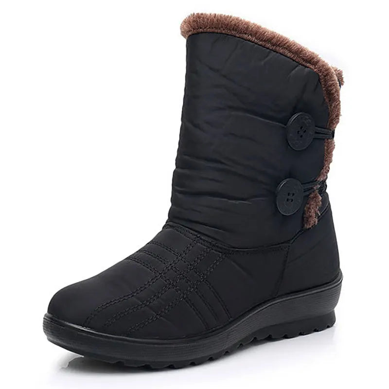 Bota Nevasca de Inverno Casual Impermeável