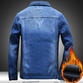 Jaqueta Jeans Masculina Cardigan