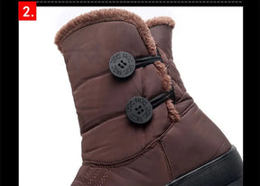 Bota Nevasca de Inverno Casual Impermeável