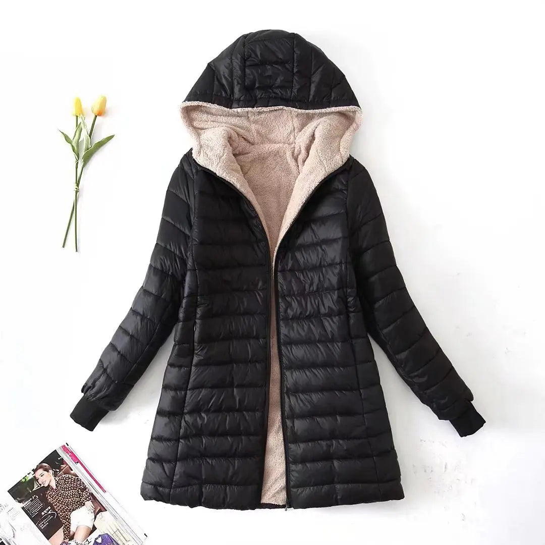 Jaqueta Parka Feminina Puffer Slim 2024