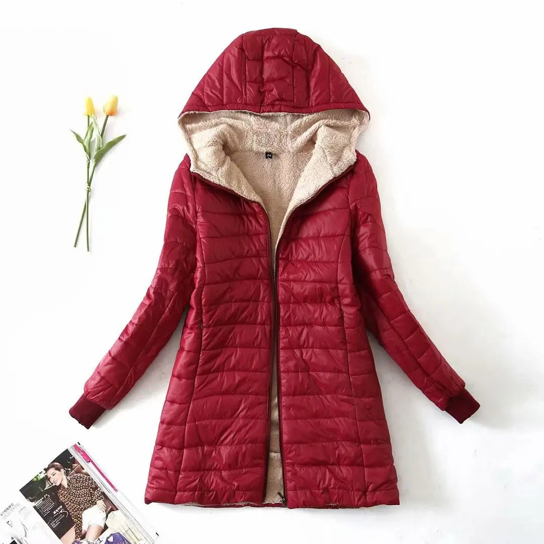 Jaqueta Parka Feminina Puffer Slim 2024