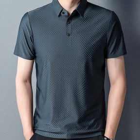 Camisa Polo com Relevo Premium