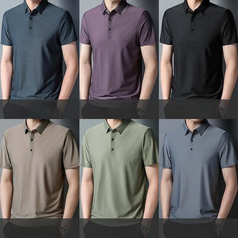 Camisa Polo com Relevo Premium