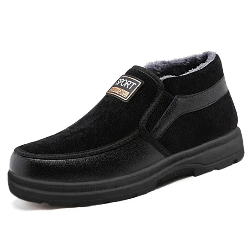 Mocassim de Couro Inverno Forrado Elegant