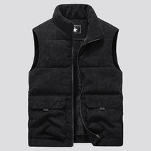 Colete Masculino Puffer Forrado com Lã Orion