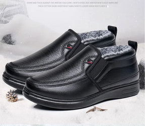 Mocassim de Couro Inverno Forrado Winter