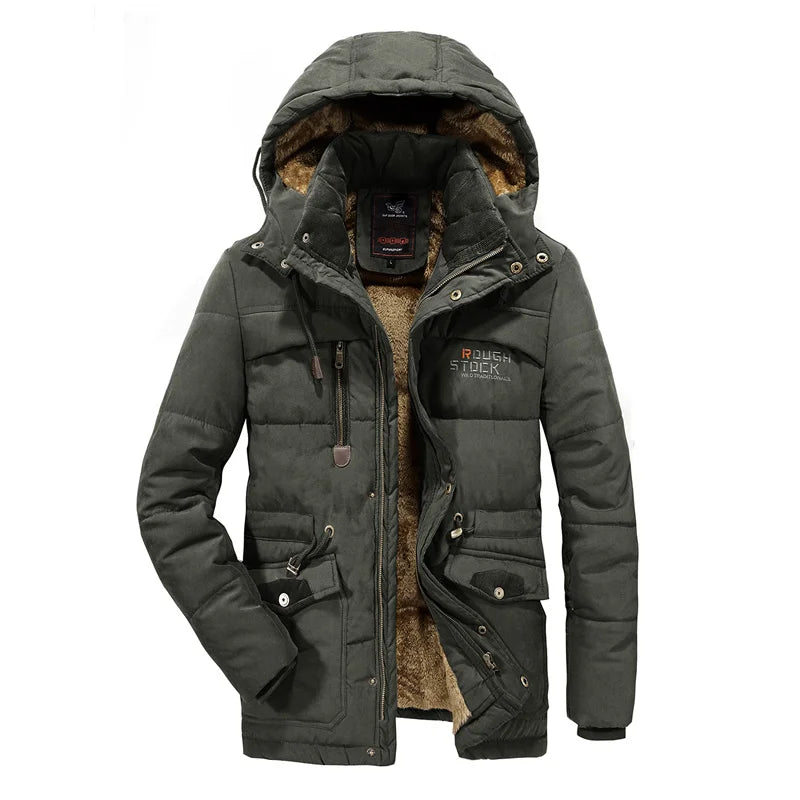 Jaqueta Parka Masculina Militar Kairos