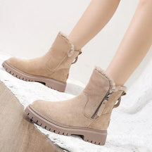 Bota Casual Forrada Apricot