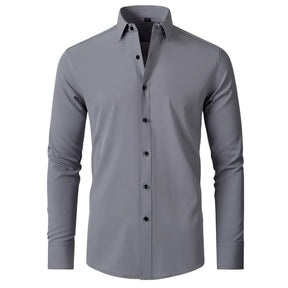 Kit 02 Camisa Social Versátil Anti-Odor Anti-Amassado - Slim Fit