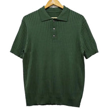 Camisa Polo Listrada Retrô de Tricô