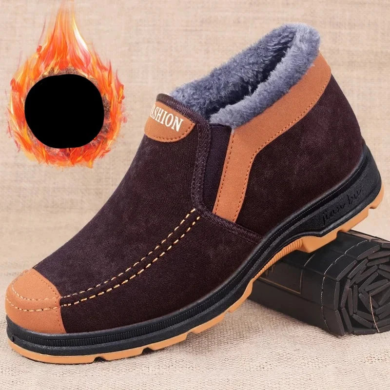 Mocassim de Camurça Inverno Forrado NeWarm