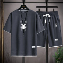 Conjunto Bermuda e Camiseta Spider