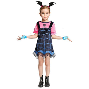 Vestido Fantasia Vampirina + Acessório de Brinde + Frete Grátis