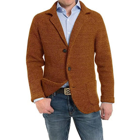 Casaco de Malha Tricô Cardigan