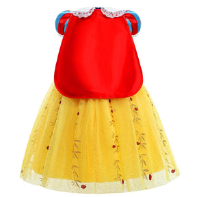 Vestido Branca de Neve Deluxo