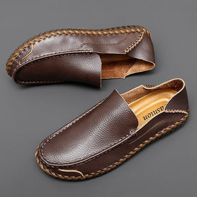 Mocassim Casual de Couro - Medlin