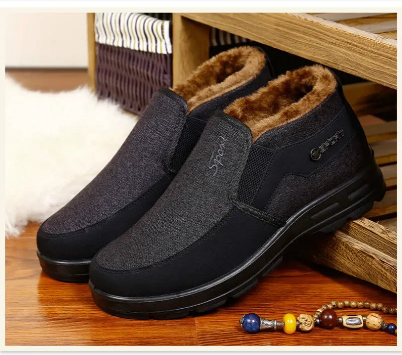 Mocassim Casual de Inverno Forrado Ryland