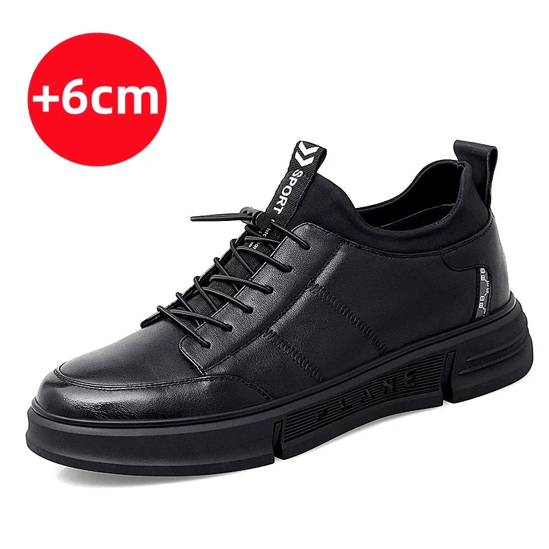 Tênis de Couro Casual Leather Elite