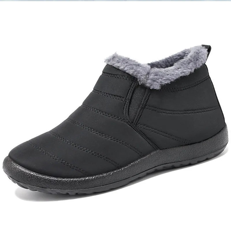 Bota Casual Impermeável Forrada Inverno