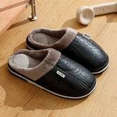 Chinelo de Couro Inverno Home