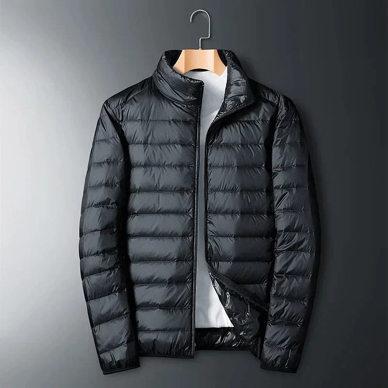 Jaqueta Puffer Masculina Varsity Streetwear