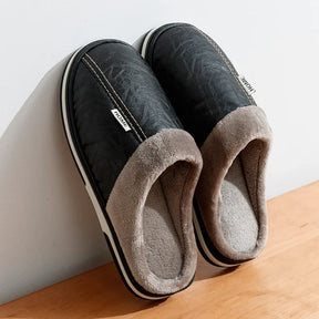 Chinelo de Couro Inverno Home