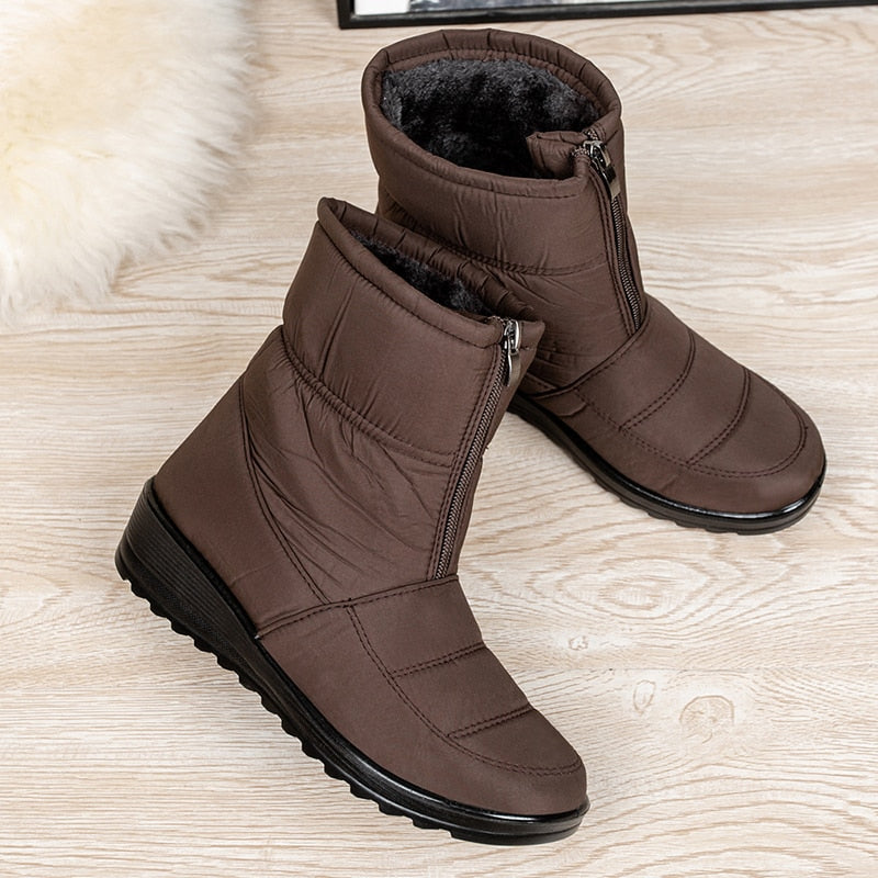 Bota de Inverno Impermeável Térmica - Essencial Confort