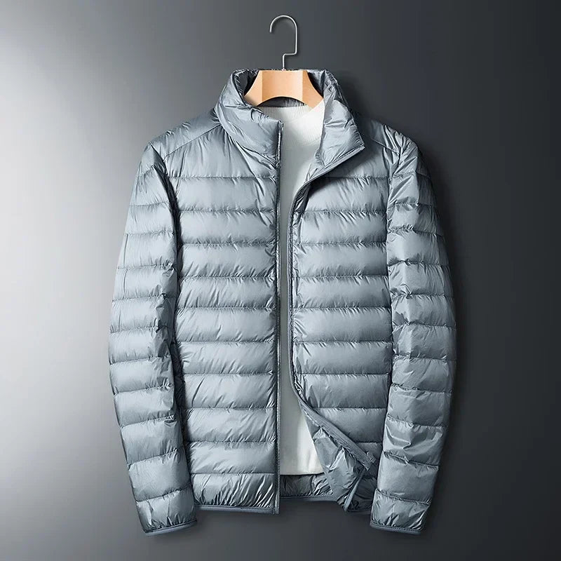 Jaqueta Puffer Masculina Varsity Streetwear