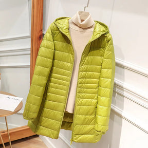 Jaqueta Parka Feminina Puffer Roxel