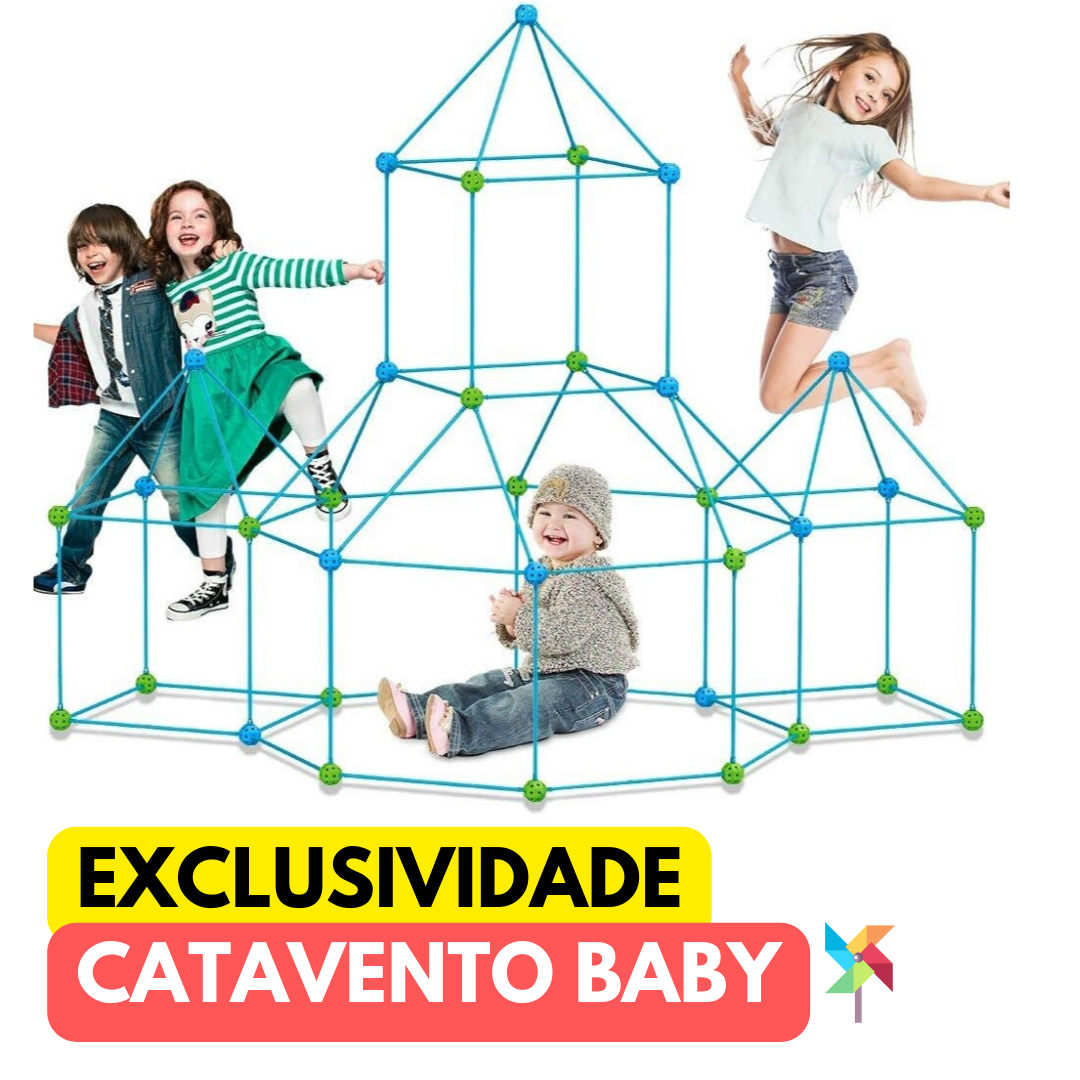 Cabaninha de Construção Infantil - Lojas Passada Fina