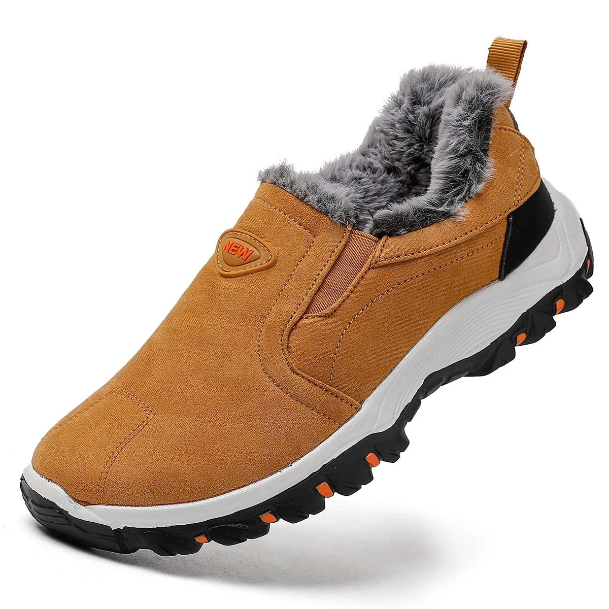 Mocassim de Couro Inverno Forrado Quality Warm