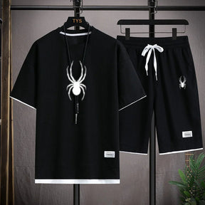 Conjunto Bermuda e Camiseta Spider