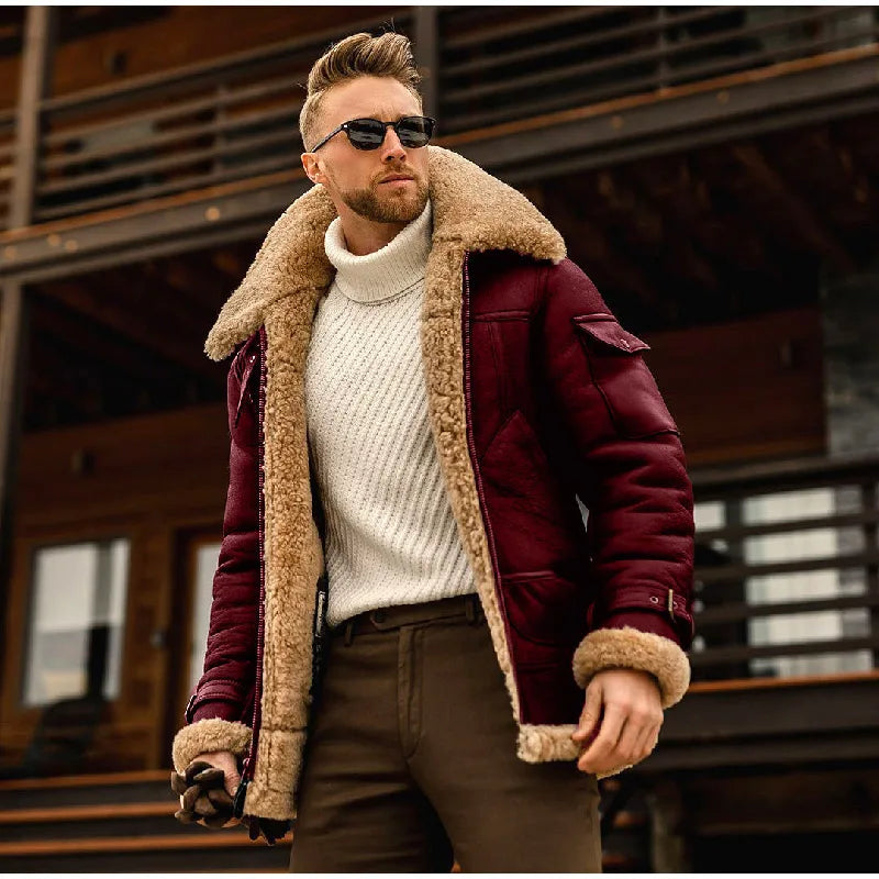 Casaco Masculino de Inverno Forrado com Lã Version Wear