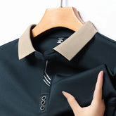 Camisa Polo Manga Comprida Anti-Odor Anti-Amassado Varsity