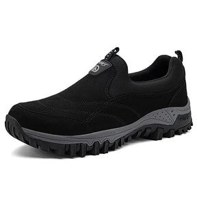 Tênis Casual de Camurça Slip-On Confort