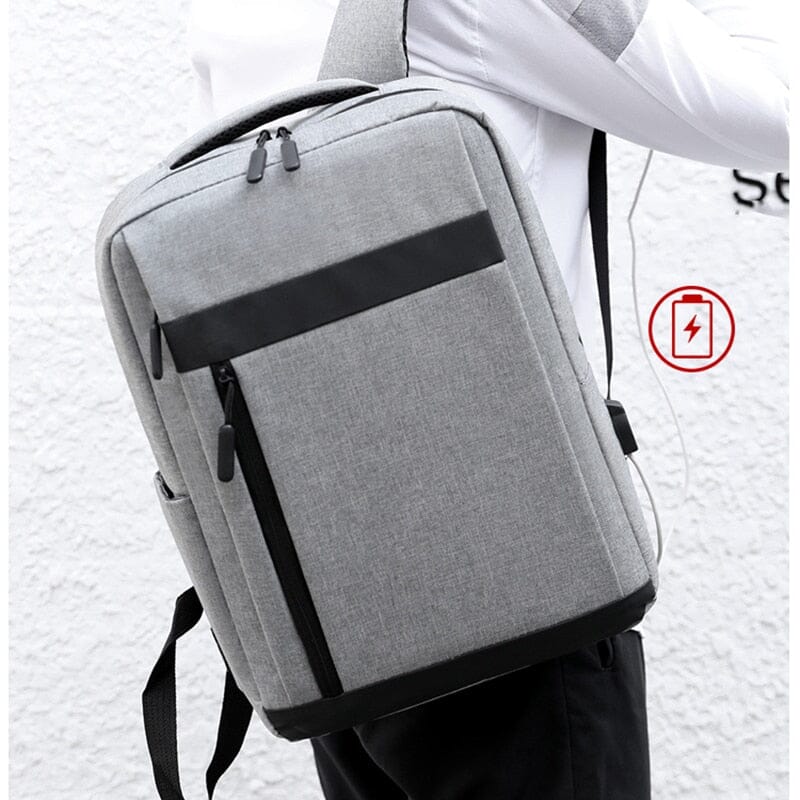 Mochila Executiva Slim - Notebook 15`, Porta USB