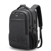 Mochila Executiva Draker - Notebook 17`, Impermeável e Porta USB